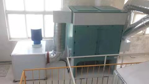 兆星環保濾筒除塵器正面